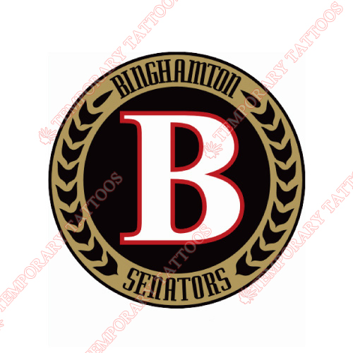 Binghamton Senators Customize Temporary Tattoos Stickers NO.8977